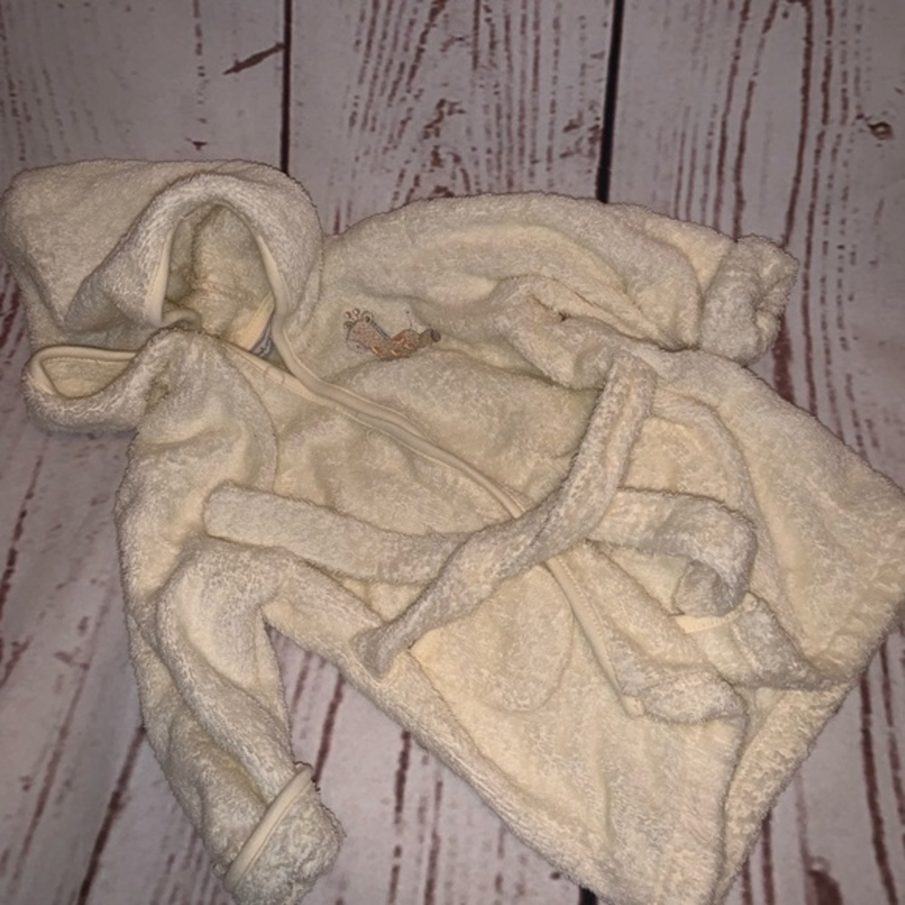 First impressions bathrobe - 0-9 months